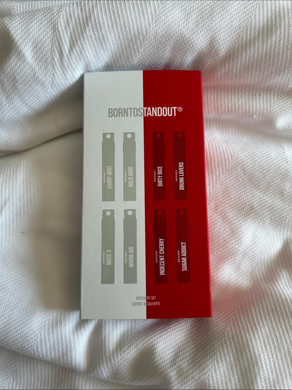BORN TO STANDOUT Discovery Set - Red & White